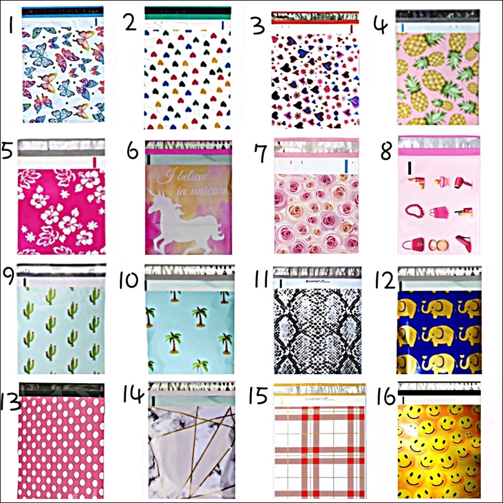 100 - 6x9” Poly Mailers **You Choose**